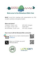 Welcome to the Rhineland RNA Club